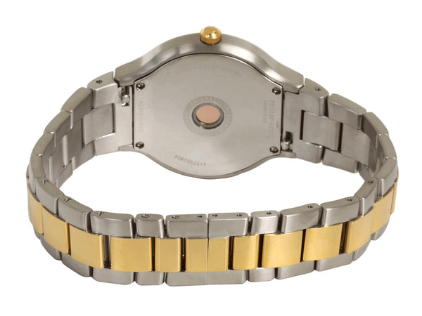 Small Round Two-tone Gold Plated Watch